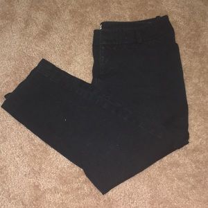 Black Stretch Dress Pants Size 12 | Merona